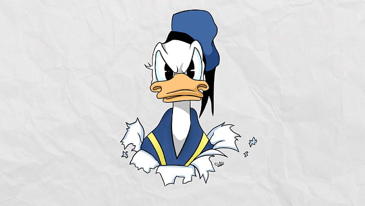 Donald Duck, Angry expression, wallpaper