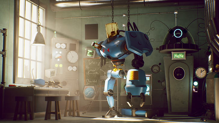 Sci Fi, robot wallpaper