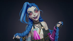 Jinx, iPhone Background, wallpaper