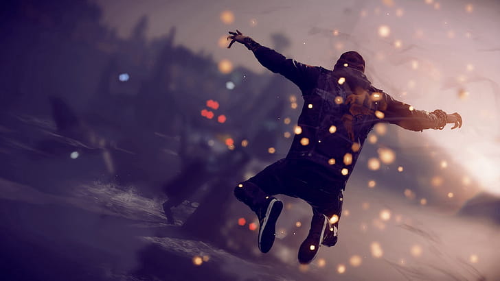 InFAMOUS,  , , wallpaper