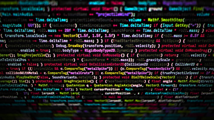: Vibrant Programming Code in Action, programming, code wallpaper