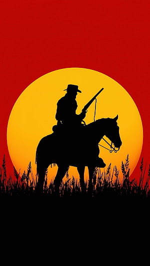 Red Dead Redemption, phone wallpaper