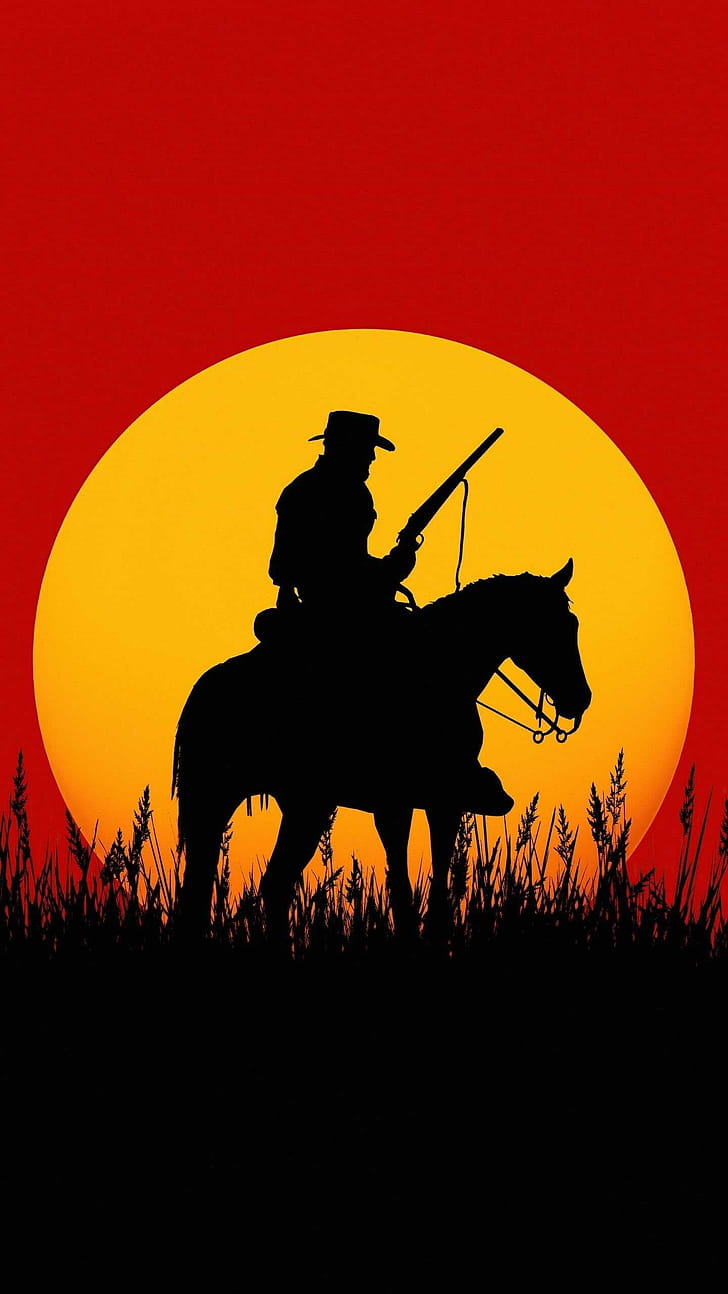 Red Dead Redemption, phone wallpaper