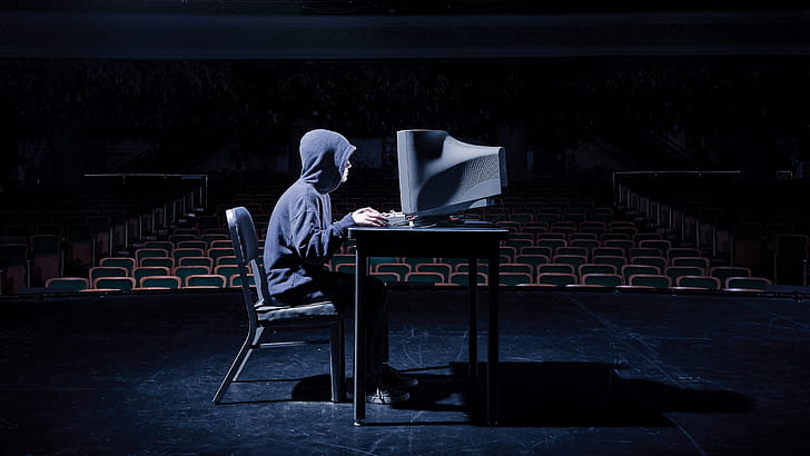 Notorious Hacker, hacker, computer, graphy wallpaper
