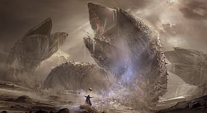 Dune worm, , Background wallpaper