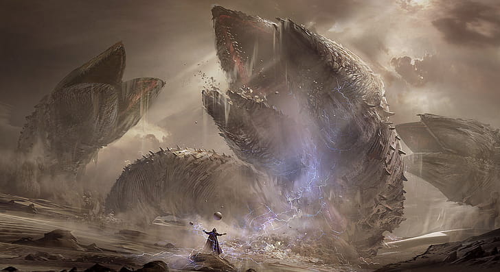 Dune worm, , Background wallpaper