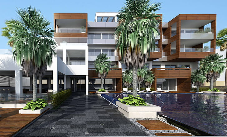 Building wallpaper