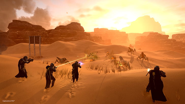 Helldivers 2 Action-Packed, video game, Helldivers 2 wallpaper