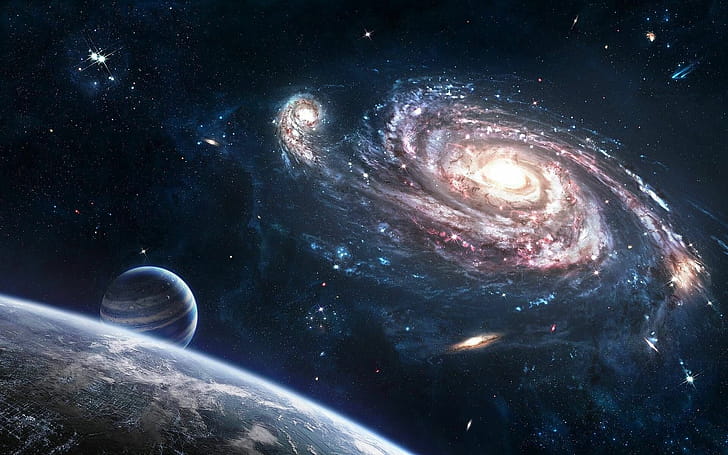Whirlpool, Outer Space wallpaper