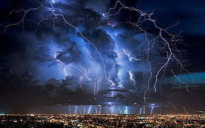 lightning , PSD, Vector EPS, Creative designs wallpaper