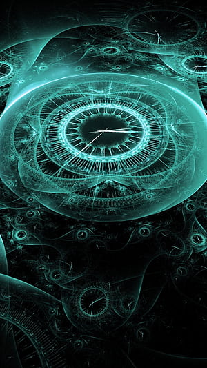 Digital, Clock phone wallpaper