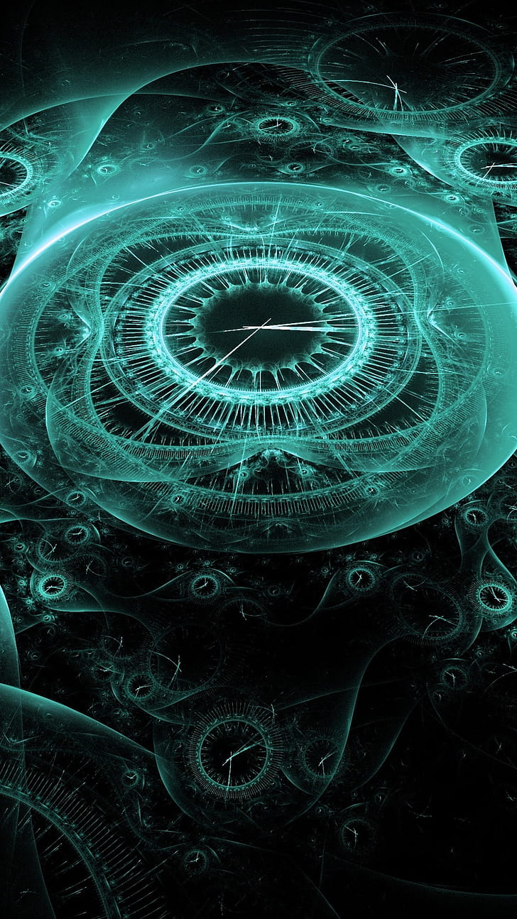 Digital, Clock phone wallpaper