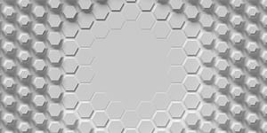 White hexagonal pattern, Tech-inspired , Clean background, Hexagon design wallpaper