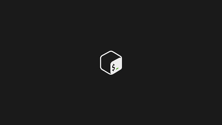 Bash  (Black), Linux, terminal, bash wallpaper