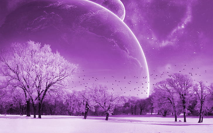 Sci Fi, Planet Rise wallpaper