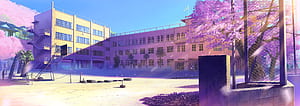 Anime, Building wallpaper
