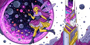 Cosmic Pixie wallpaper
