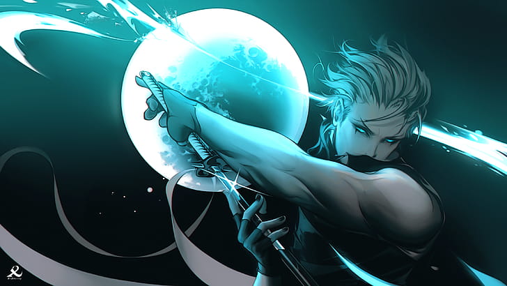 Vergil Unleashed:  Devil May Cry Epic, Vergil (Devil May Cry), video game, Devil May Cry wallpaper