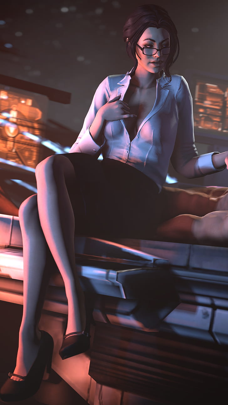 video game, Mass Effect phone wallpaper