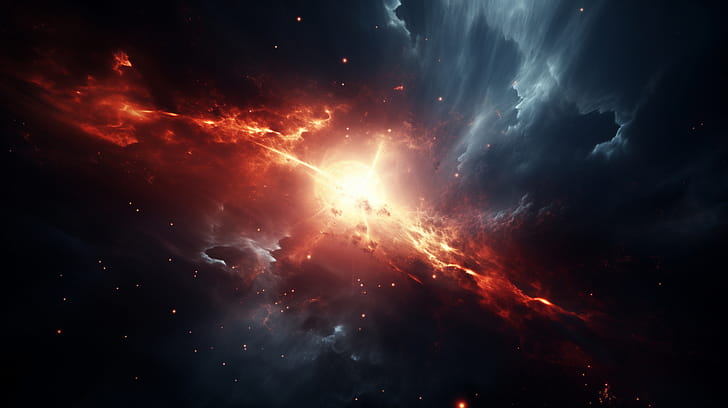 Stunning Supernova Explosion, Sci Fi, supernova wallpaper