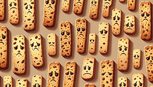 Homemade Biscotti Array, biscotti, cookie, face wallpaper