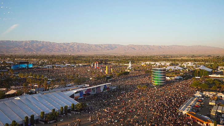 Coachella Essentials, Discotech App wallpaper