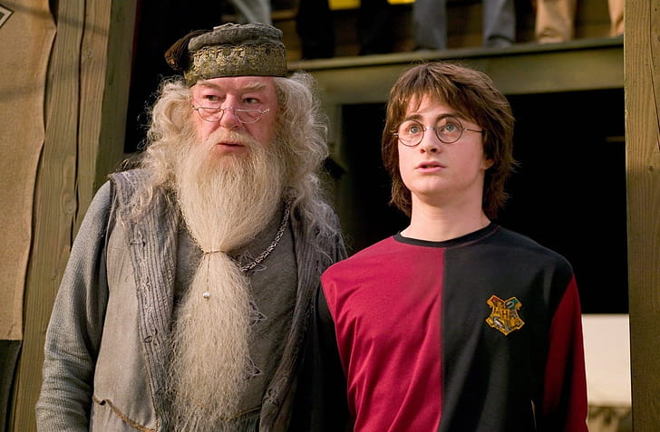 Dumbledore, Michael Gambon, Be prepared, wallpaper
