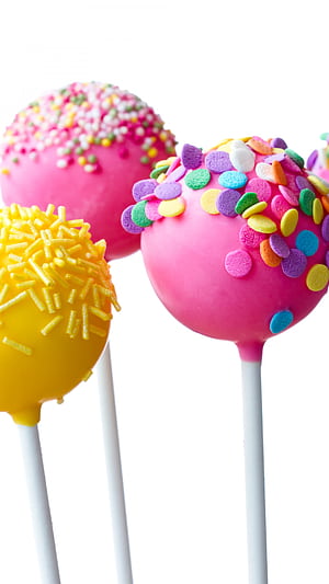 Cake pops, Candy phone wallpaper