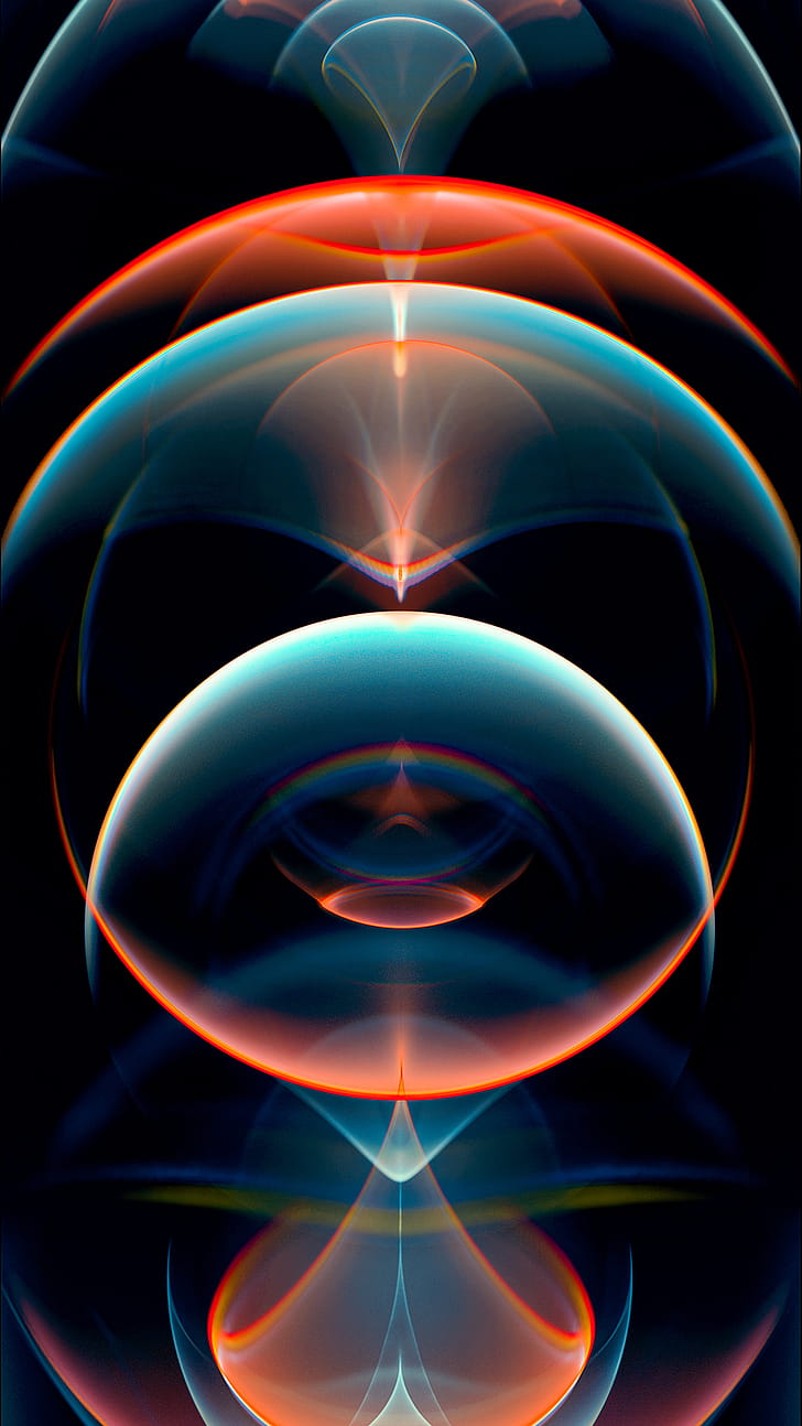 Bubbles, Graphic phone wallpaper