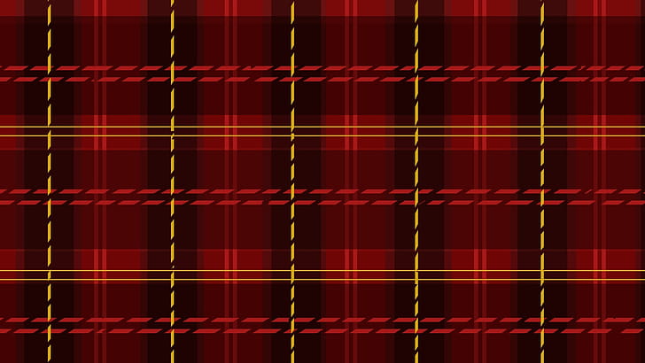 Plaid, Red Checked wallpaper
