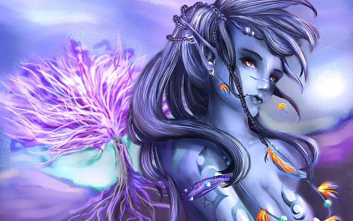 dark elf , wallpaper