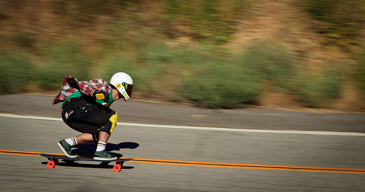 Downhill, Longboarding wallpaper