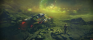 Quad  — Sci‑Fi Frontier Explorer, Sci Fi, exploration wallpaper