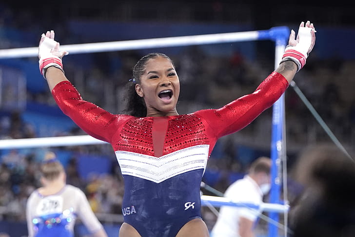 Jordan Chiles, Uneven Bars wallpaper