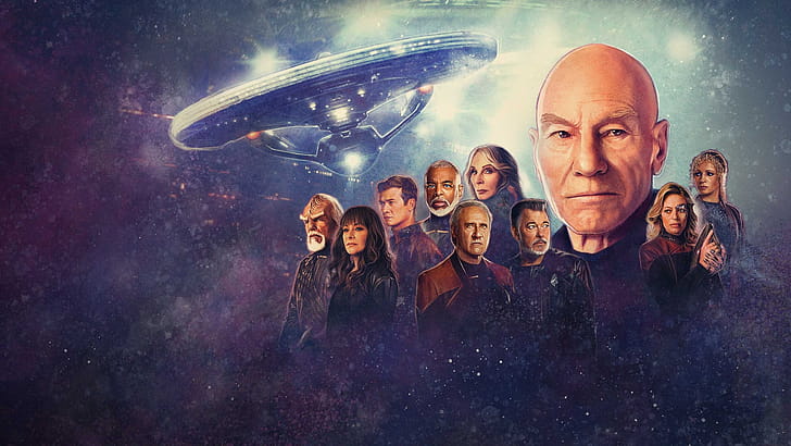 Star Trek: Picard —  Quad  Command wallpaper