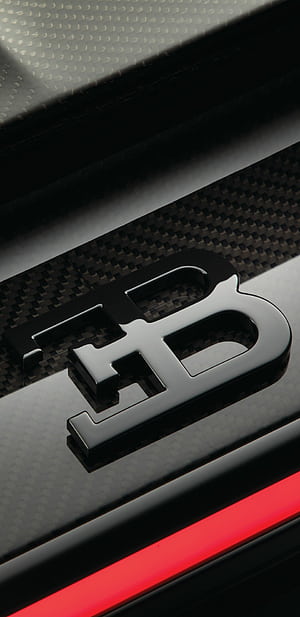 Logo, Bugatti phone wallpaper