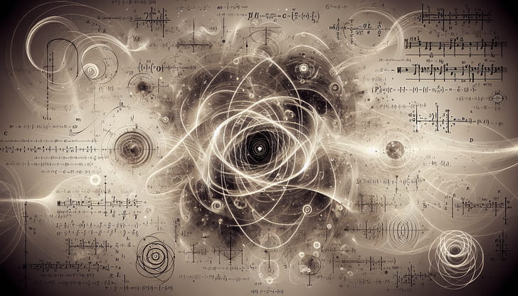 Quantum Physics Abstract, physics, science, Abstract, mathematics, technology wallpaper
