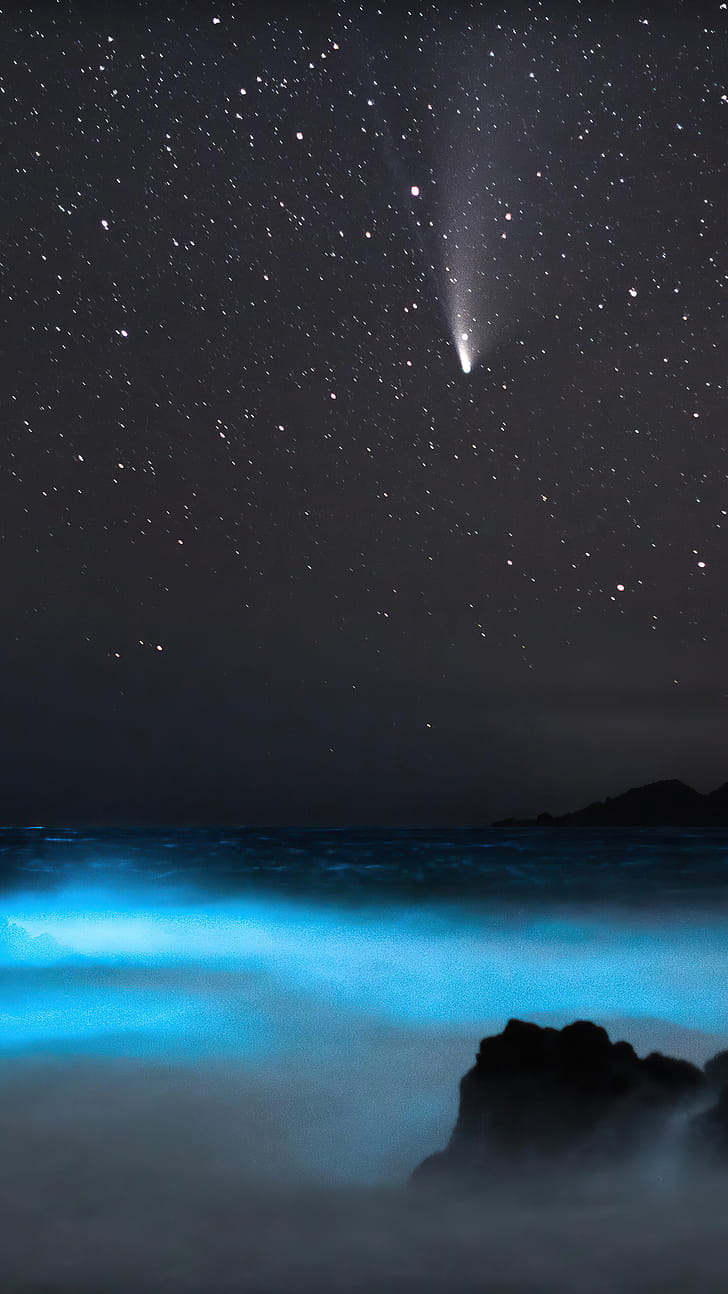 Neowise, Comets phone wallpaper