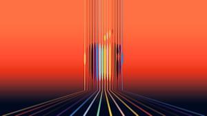 Apple Logo Distorted, macbook, apple, computer wallpaper