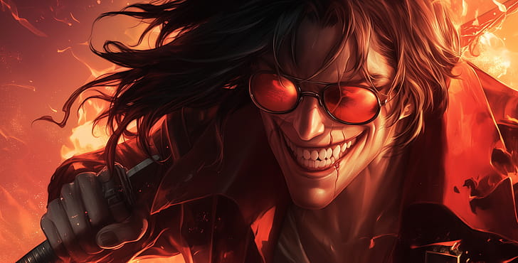 Alucard from Hellsing -, Anime, Hellsing, Alucard (Hellsing) wallpaper