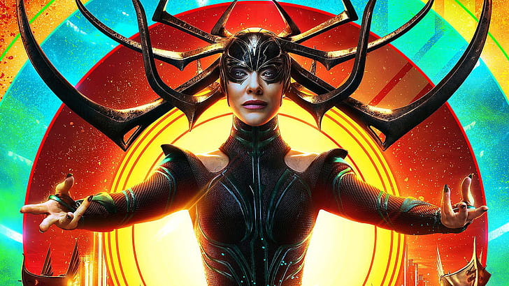 Hela, Cate Blanchett, Marvel Comics, wallpaper