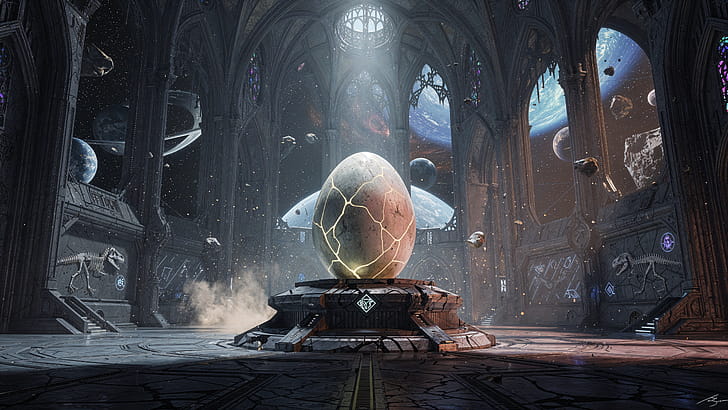 Egg, Orb wallpaper