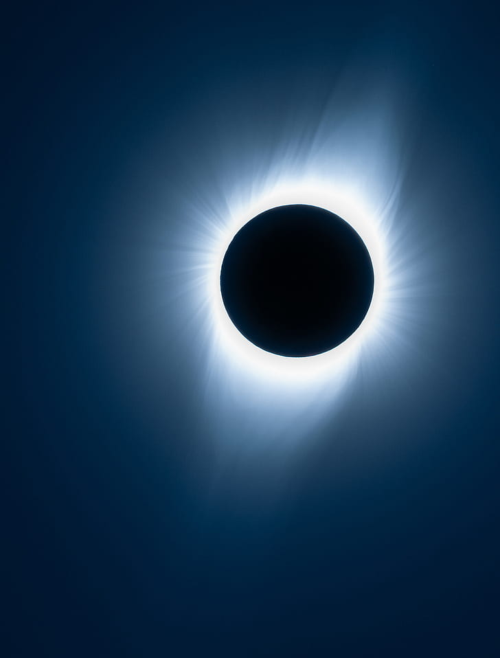 Astrofoto ro, Total solar eclipse phone wallpaper