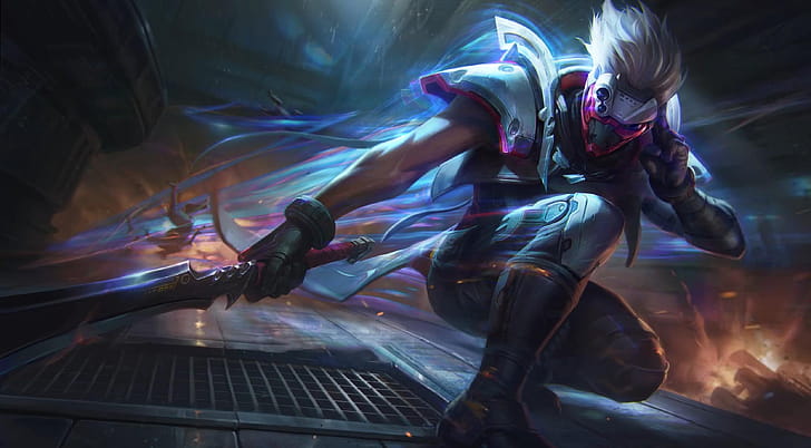 Psyops Master Yi splashart, Yimo wallpaper