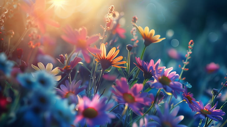 Spring Bloom Harmony, spring, flower wallpaper