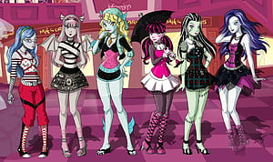 Monster High , Background wallpaper