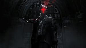 John Wick As Cyberpunk , john-wick, movies, artwork, keanu-reeves, artstation wallpaper