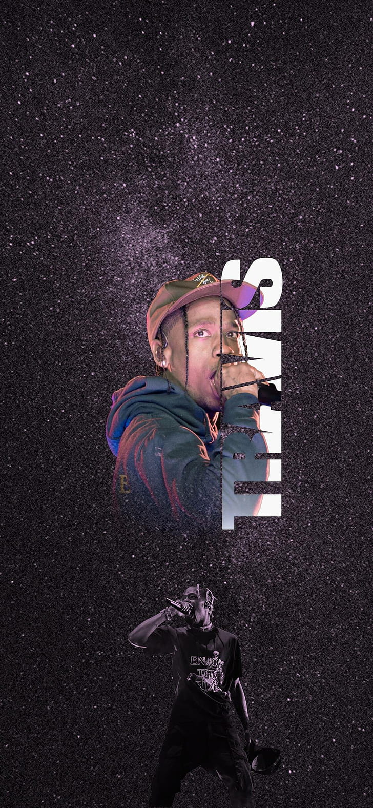 Artwork, Travis Scott phone wallpaper