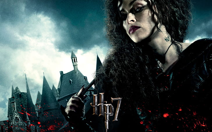 Deathly Hallows, Bellatrix Lestrange, wallpaper