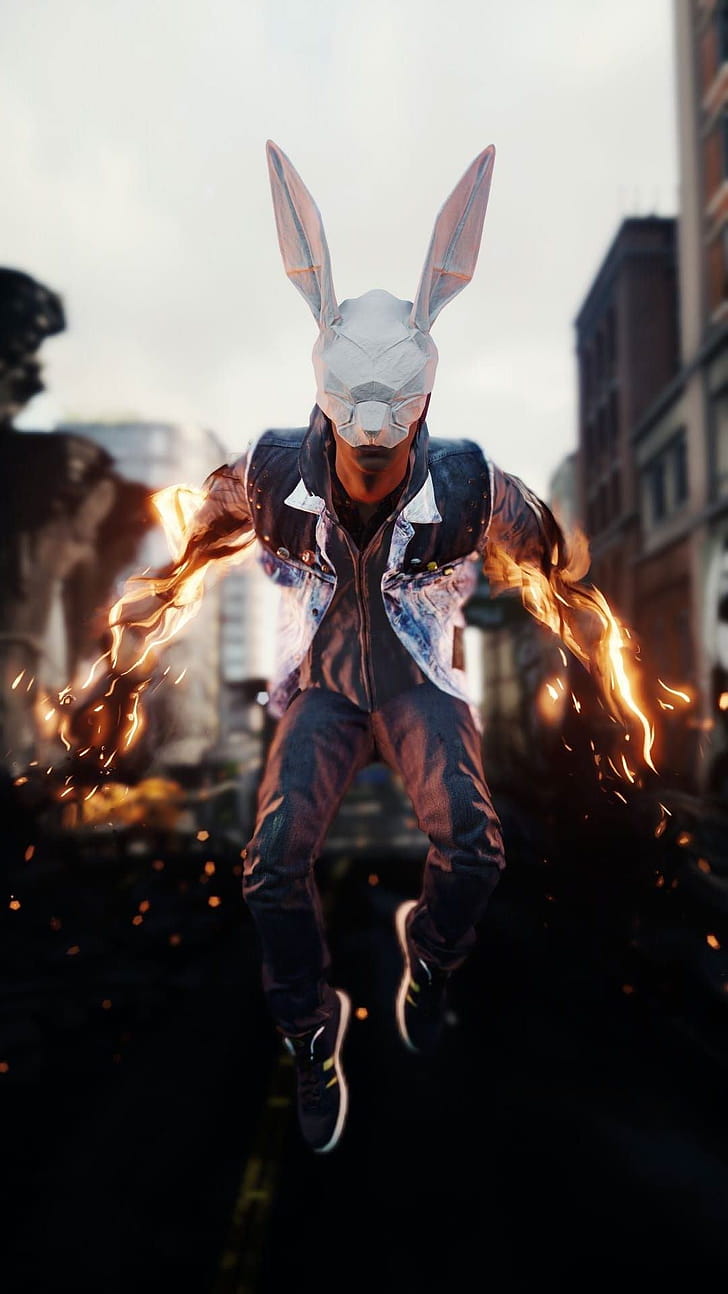 inFAMOUS: Second Son, Bold , Unique design, Creative artwork phone wallpaper